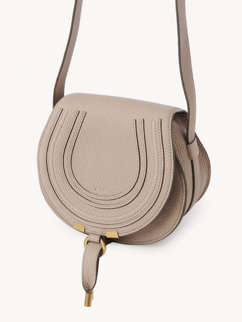 Chloe Marcie Small Crossbody Taschen Beige | CHE-SR13558