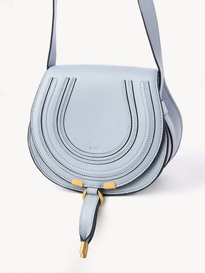 Chloe Marcie Small Crossbody Taschen Blau | CHE-SR13540