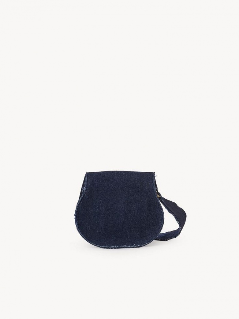 Chloe Marcie Small Crossbody Taschen Blau | CHE-SR13580