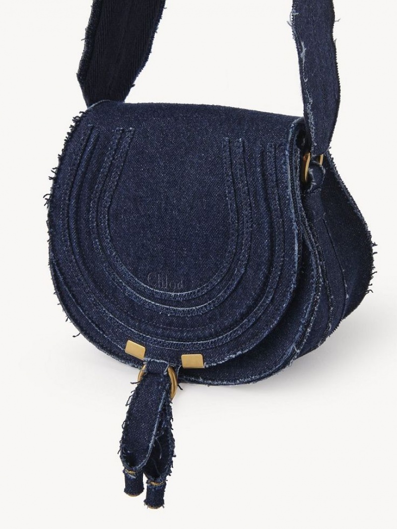 Chloe Marcie Small Crossbody Taschen Blau | CHE-SR13580