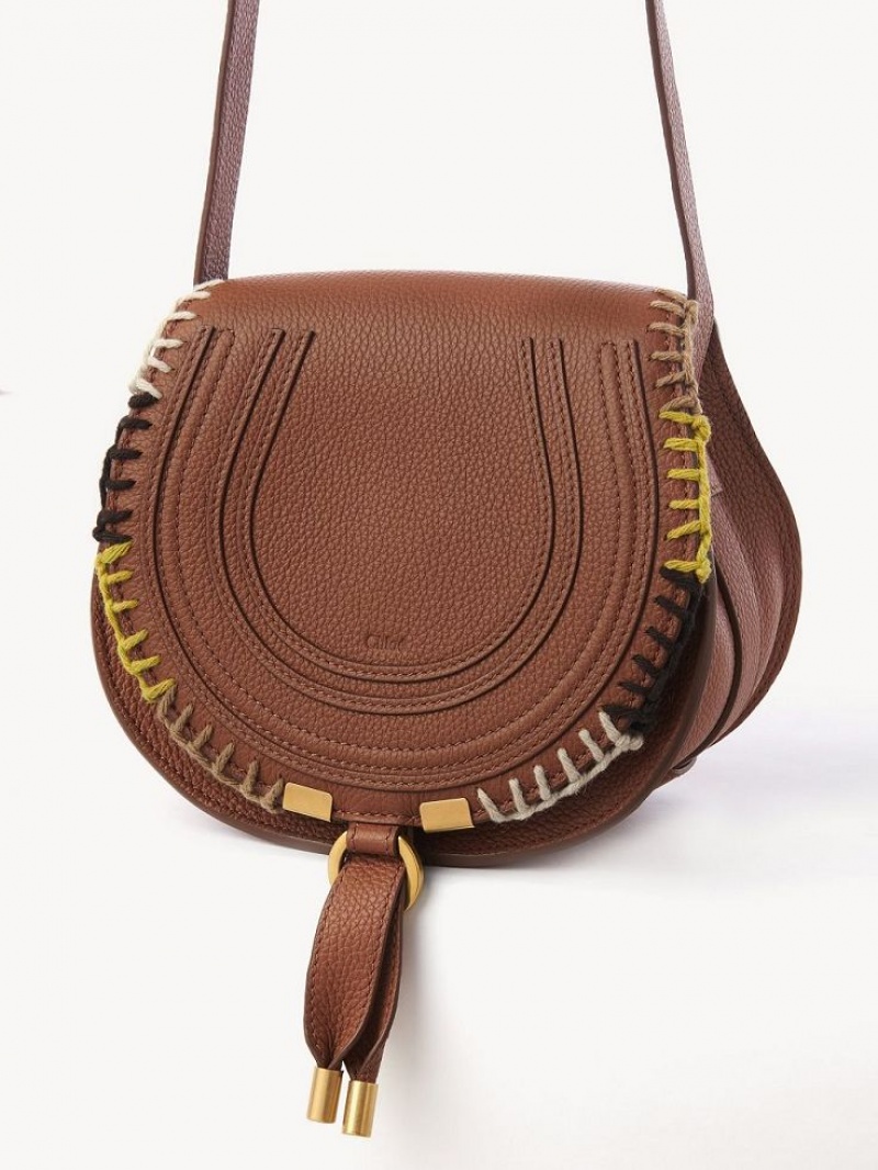 Chloe Marcie Small Crossbody Taschen Braun | CHE-SR13474