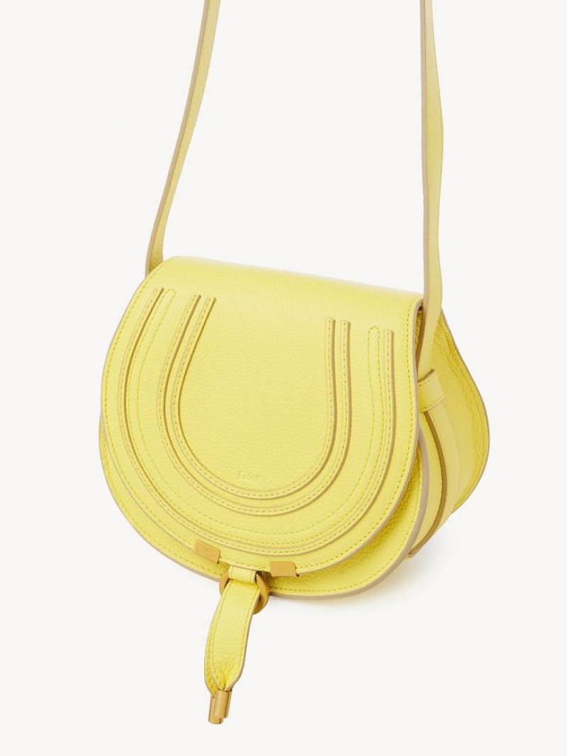 Chloe Marcie Small Crossbody Taschen Gelb | CHE-SR13533