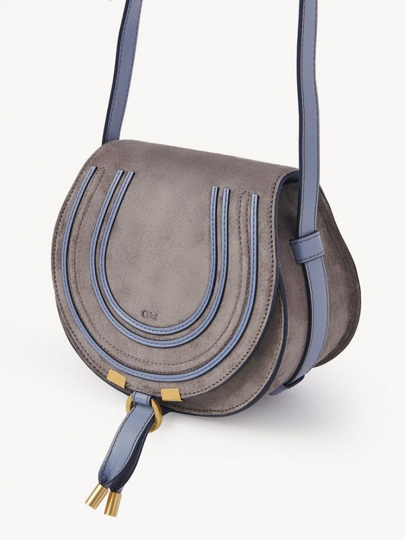 Chloe Marcie Small Crossbody Taschen Grau | CHE-SR13509