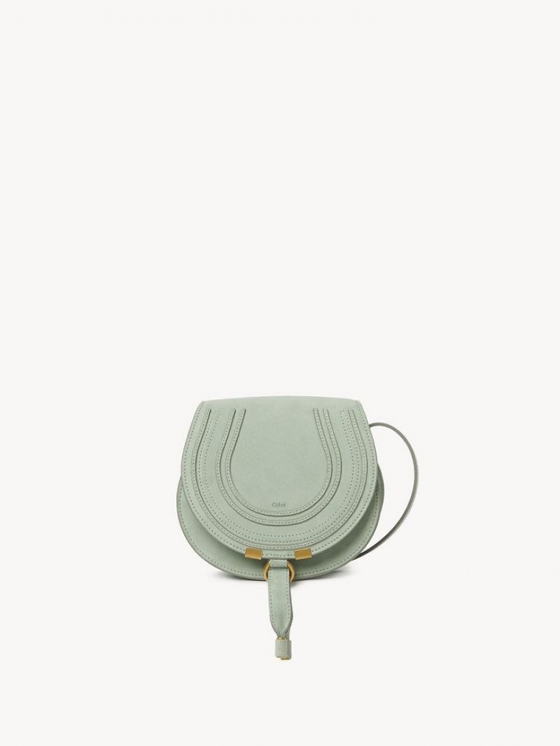 Chloe Marcie Small Crossbody Taschen Grün | CHE-SR13624