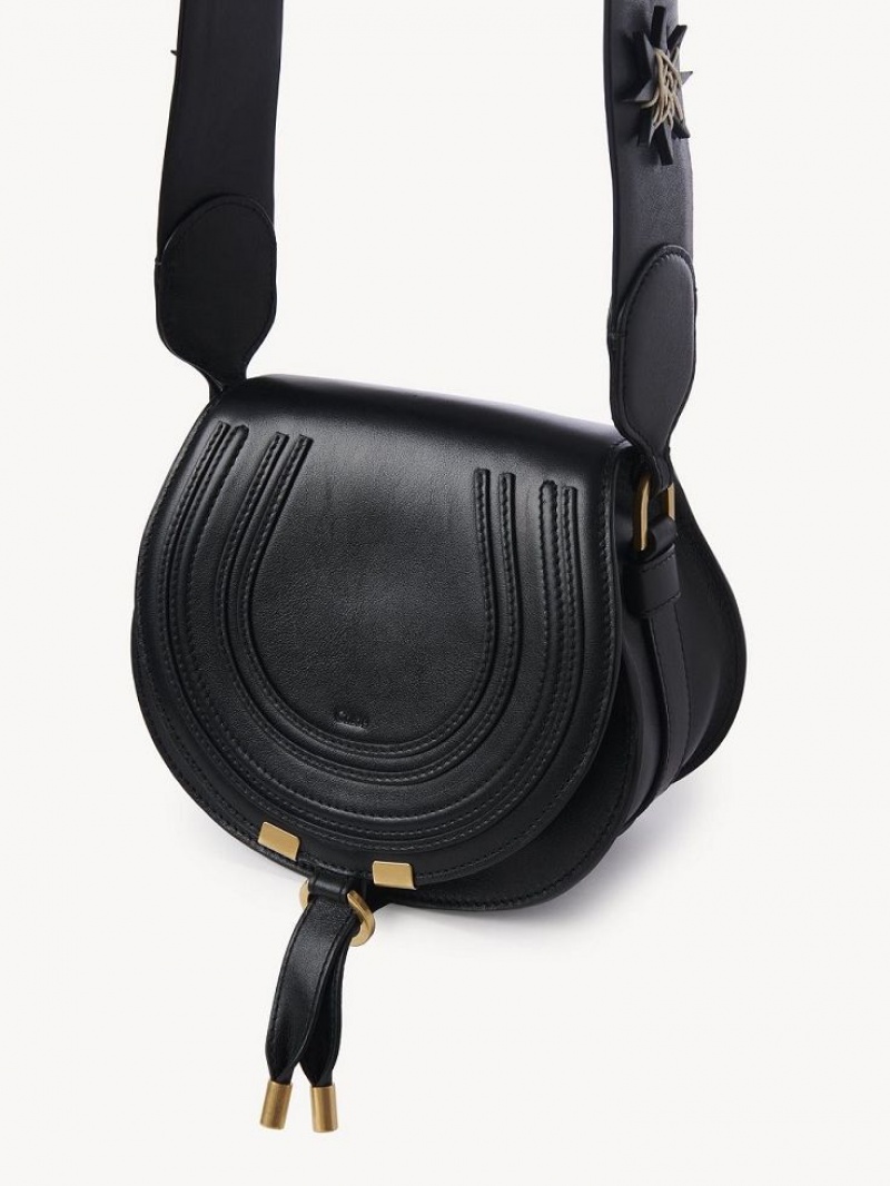 Chloe Marcie Small Crossbody Taschen Schwarz | CHE-SR13498