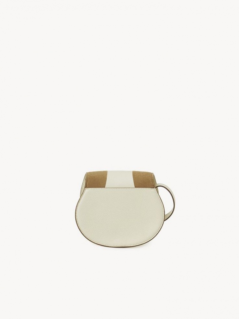 Chloe Marcie Small Crossbody Taschen Weiß | CHE-SR13579