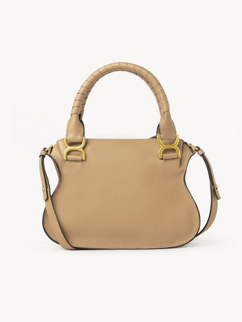 Chloe Marcie Small Double Carry Crossbody Taschen Braun | CHE-SR13468