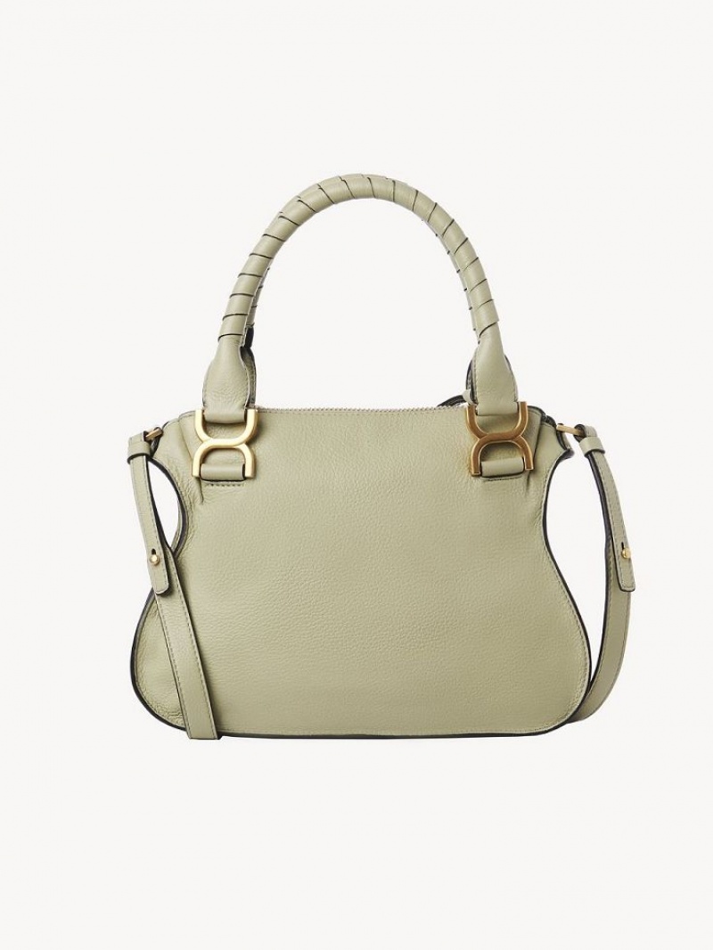 Chloe Marcie Small Double Carry Crossbody Taschen Grün | CHE-SR13554