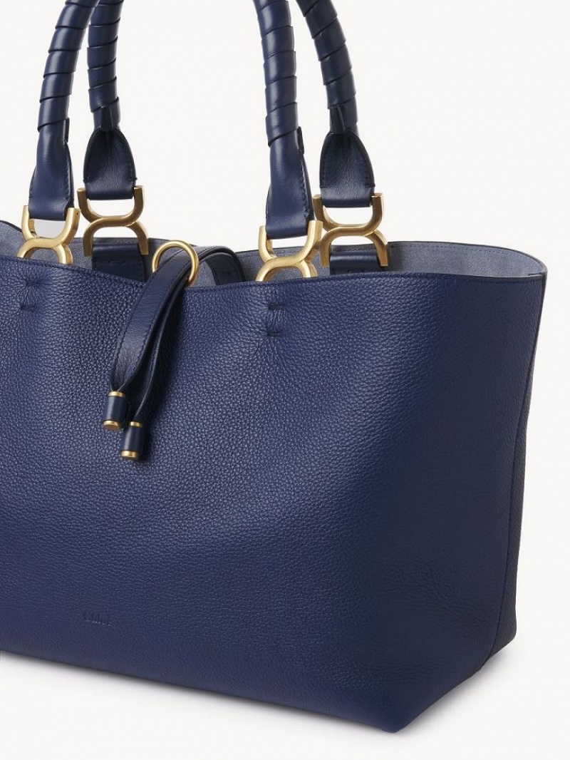 Chloe Marcie Small Tragetaschen Blau | CHE-SR13334