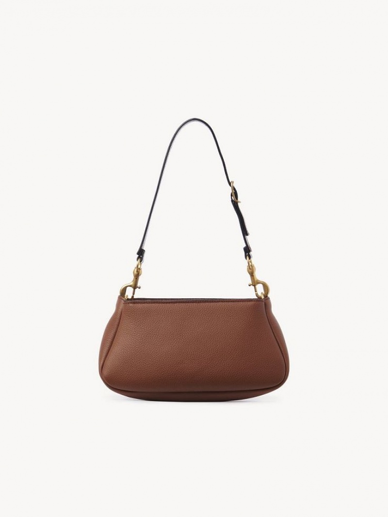 Chloe Marcie Small Unterarmtasche Braun | CHE-SR13746