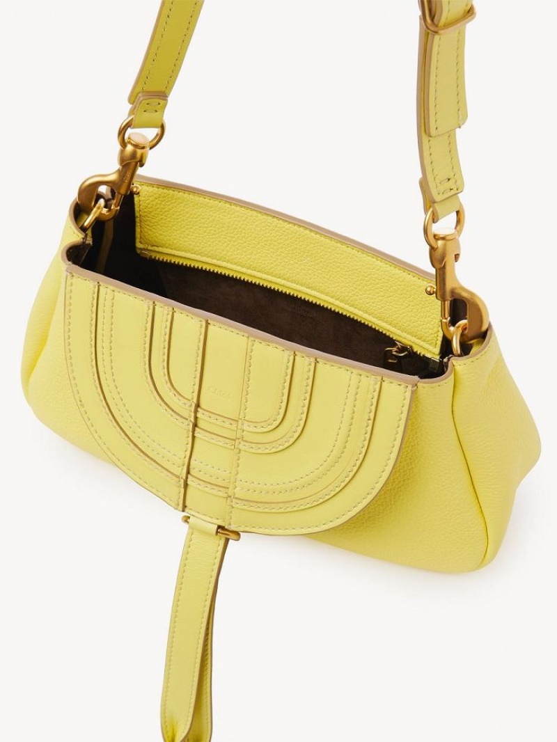 Chloe Marcie Small Unterarmtasche Gelb | CHE-SR13756