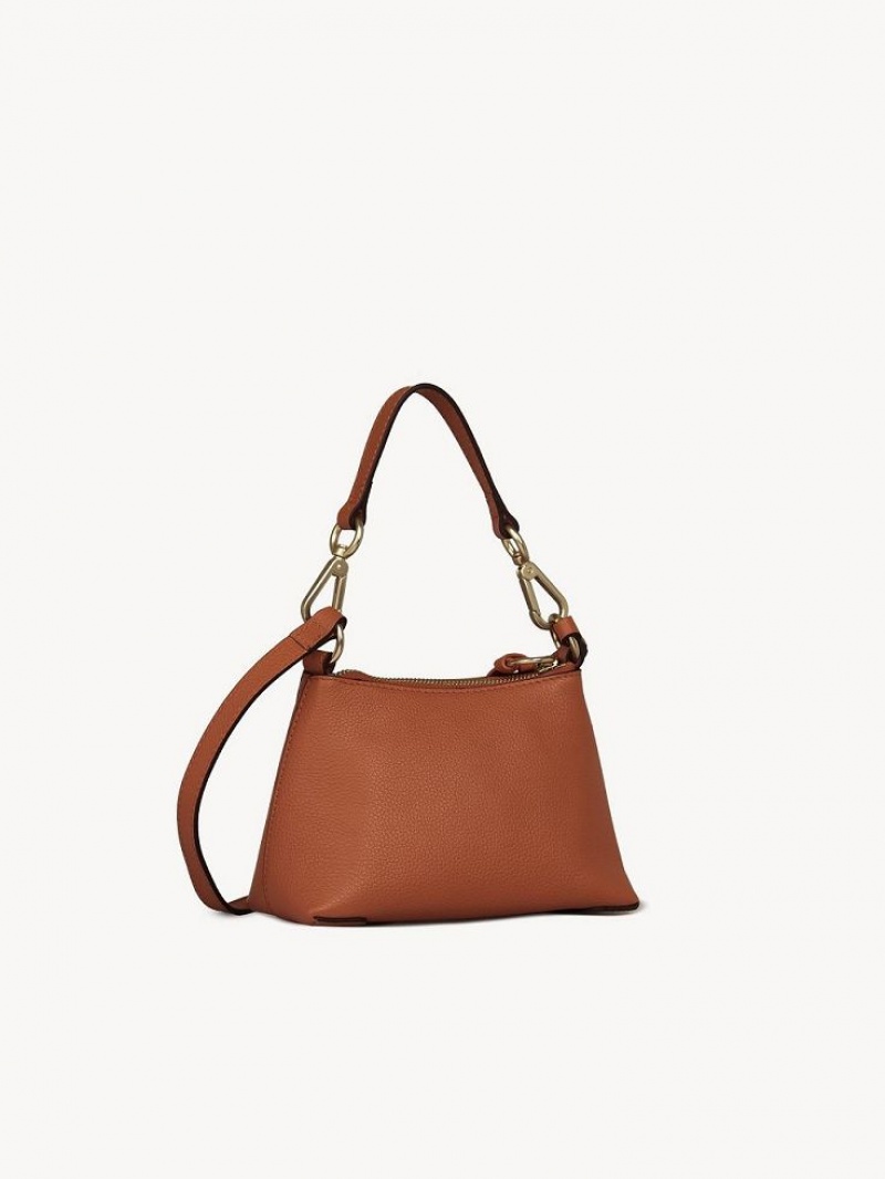 Chloe Mini Joan Schultertaschen Braun | CHE-SR14663