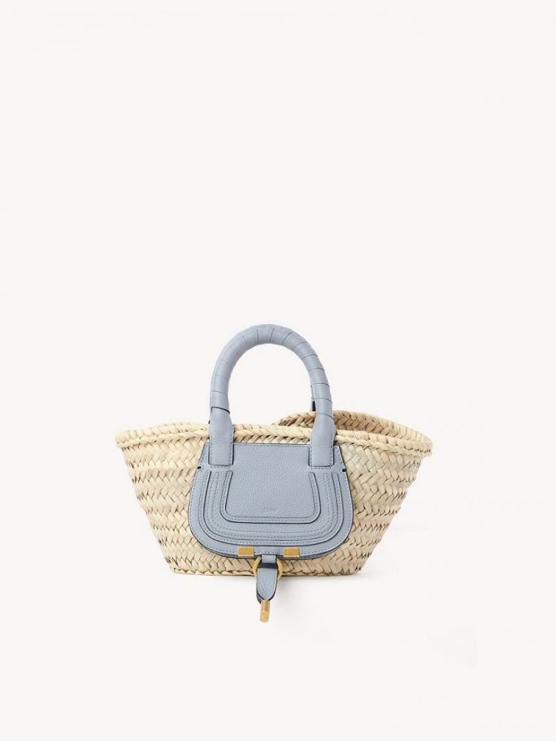 Chloe Mini Marcie Baskets Blau | CHE-SR13636