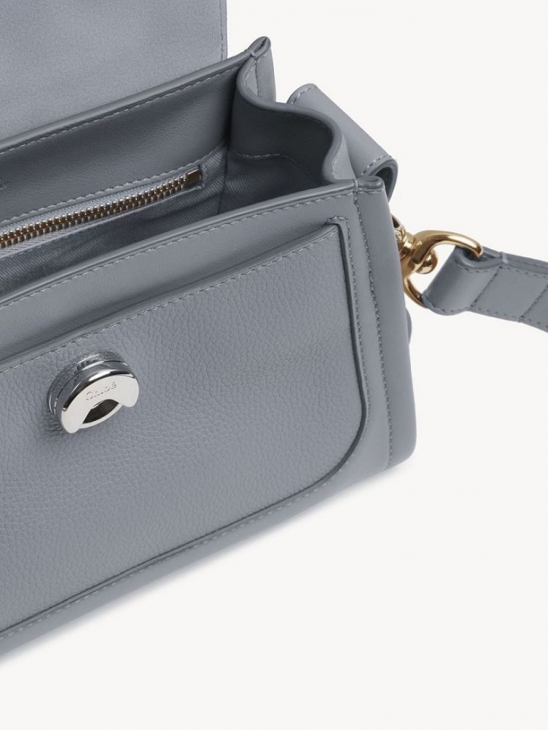 Chloe Mini Tess Day Crossbody Taschen Blau | CHE-SR13598