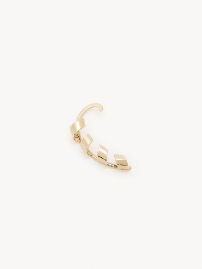 Chloe Mony Cuff Ohrringe Gold | CHE-SR14437