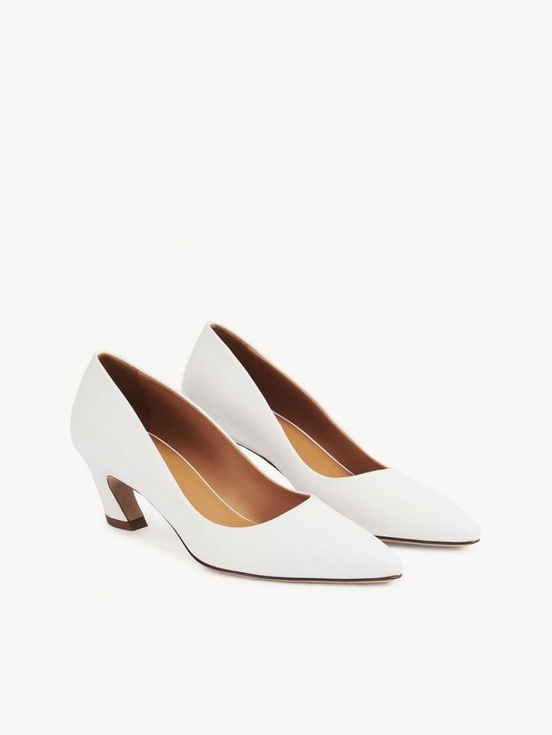 Chloe Oli Heel Pumps Weiß | CHE-SR14256