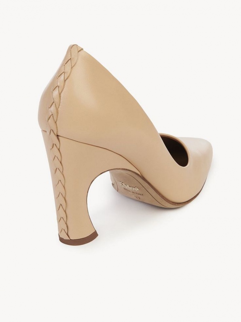 Chloe Oli Pumps Beige | CHE-SR14251