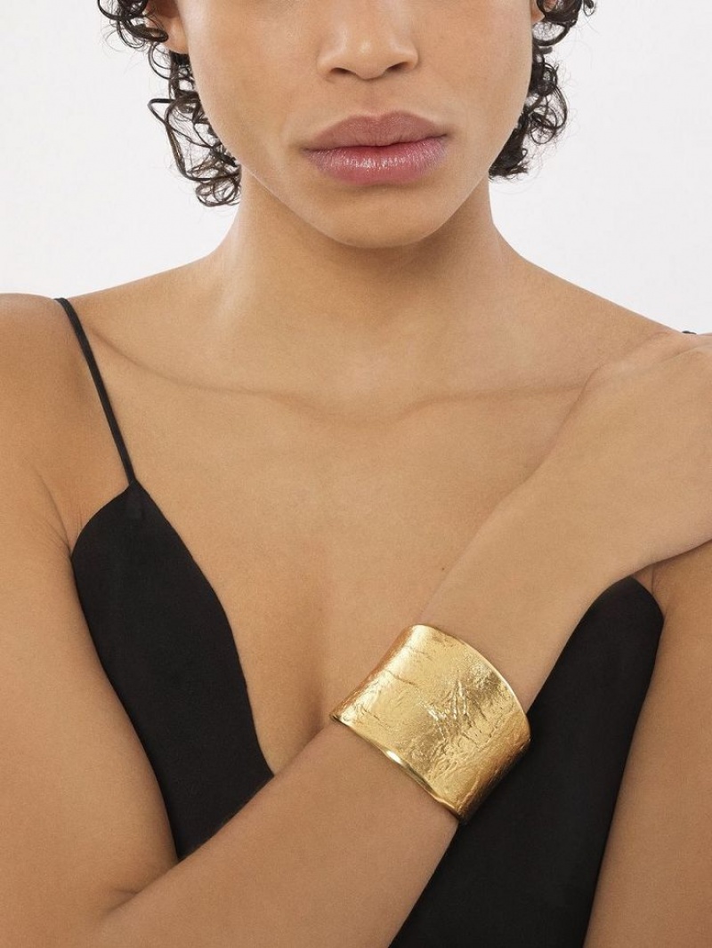 Chloe Penelope Cuff Armbänder Hellgold | CHE-SR14463