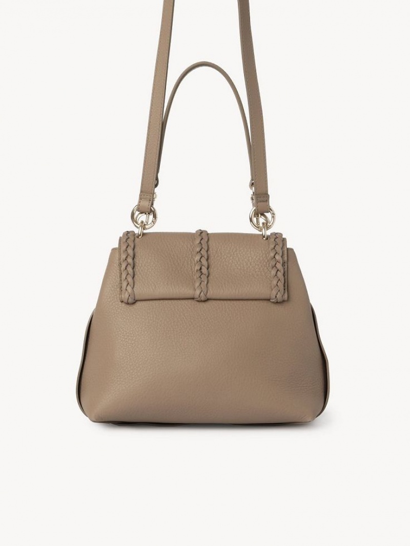 Chloe Penelope Small Soft Schultertaschen Braun | CHE-SR13456