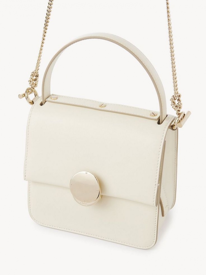 Chloe Penelope Small Top Handle Schultertaschen Weiß | CHE-SR13449