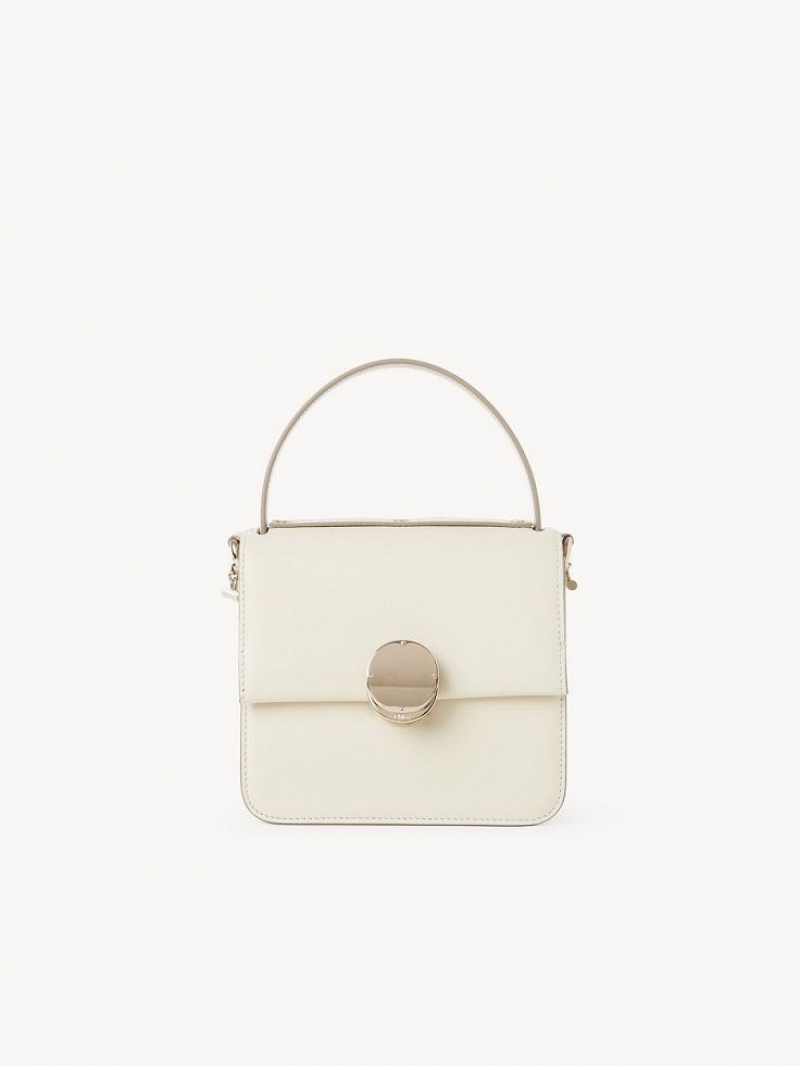 Chloe Penelope Small Top Handle Schultertaschen Weiß | CHE-SR13449