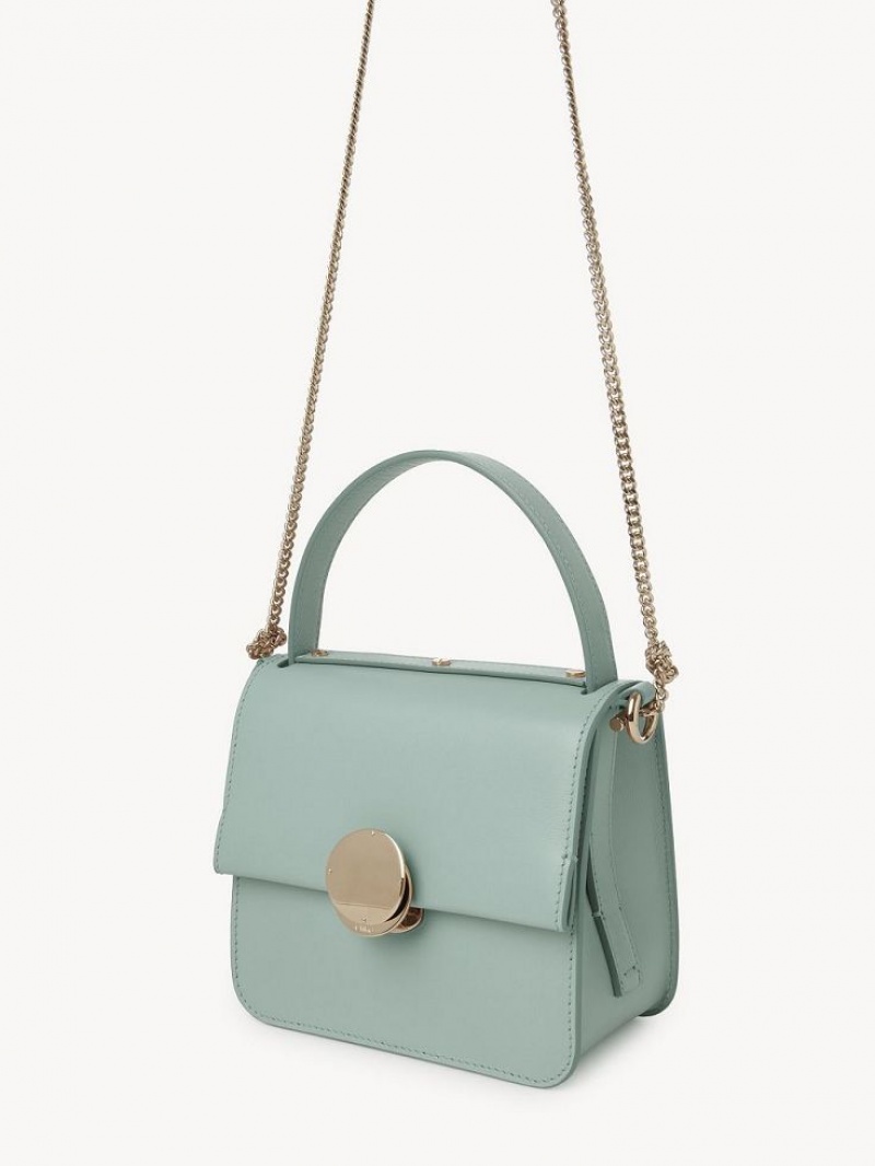 Chloe Penelope Small Top Handle Schultertaschen Grün | CHE-SR13453