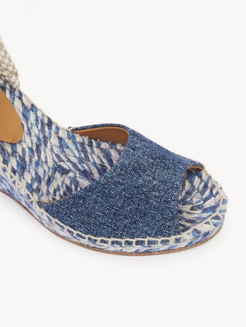 Chloe Piia Espadrilles Blau | CHE-SR14150