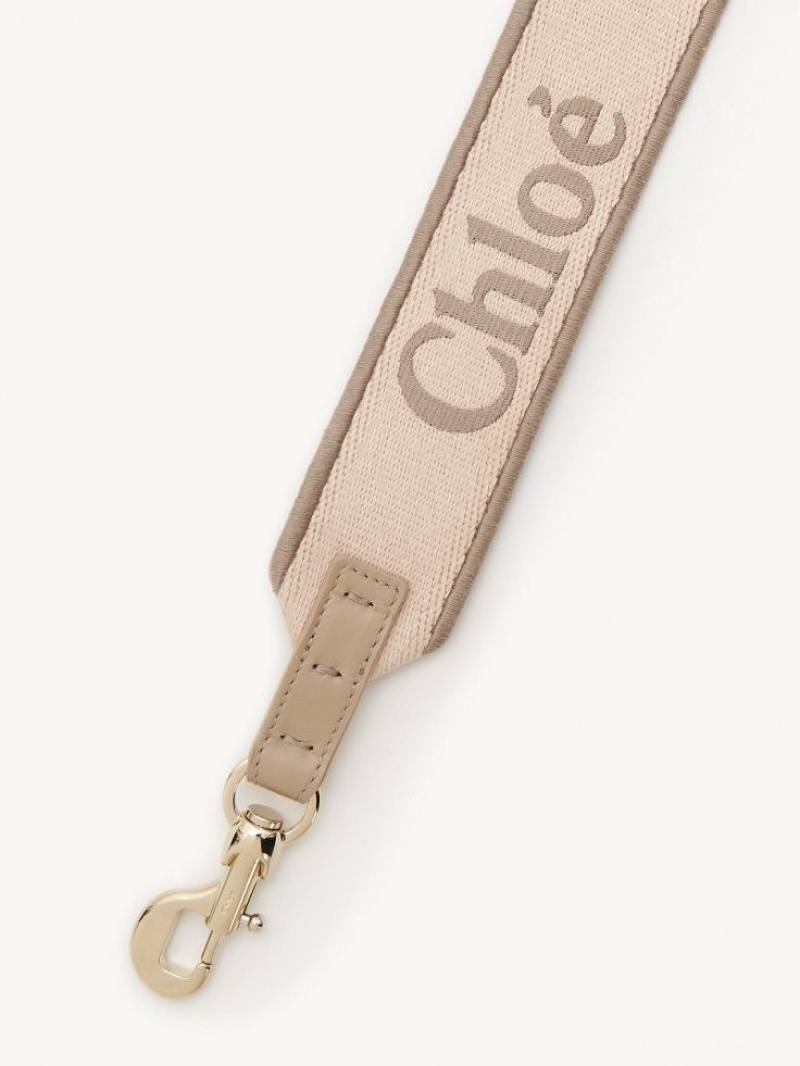 Chloe Riemen Strap Beige | CHE-SR13768