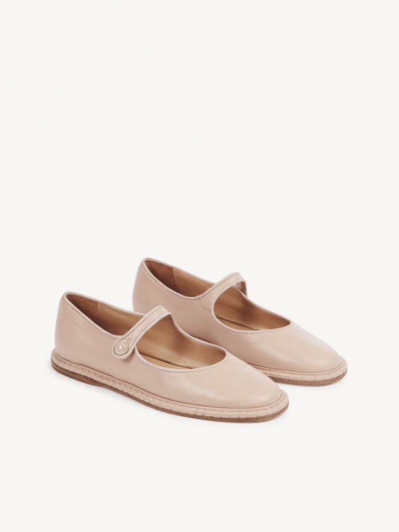 Chloe Rubie Ballet Flat Rosa | CHE-SR14258