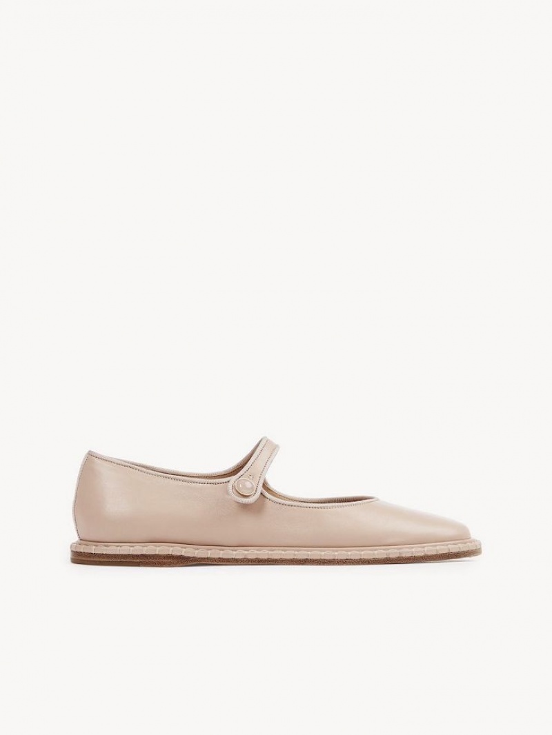 Chloe Rubie Ballet Flat Rosa | CHE-SR14258