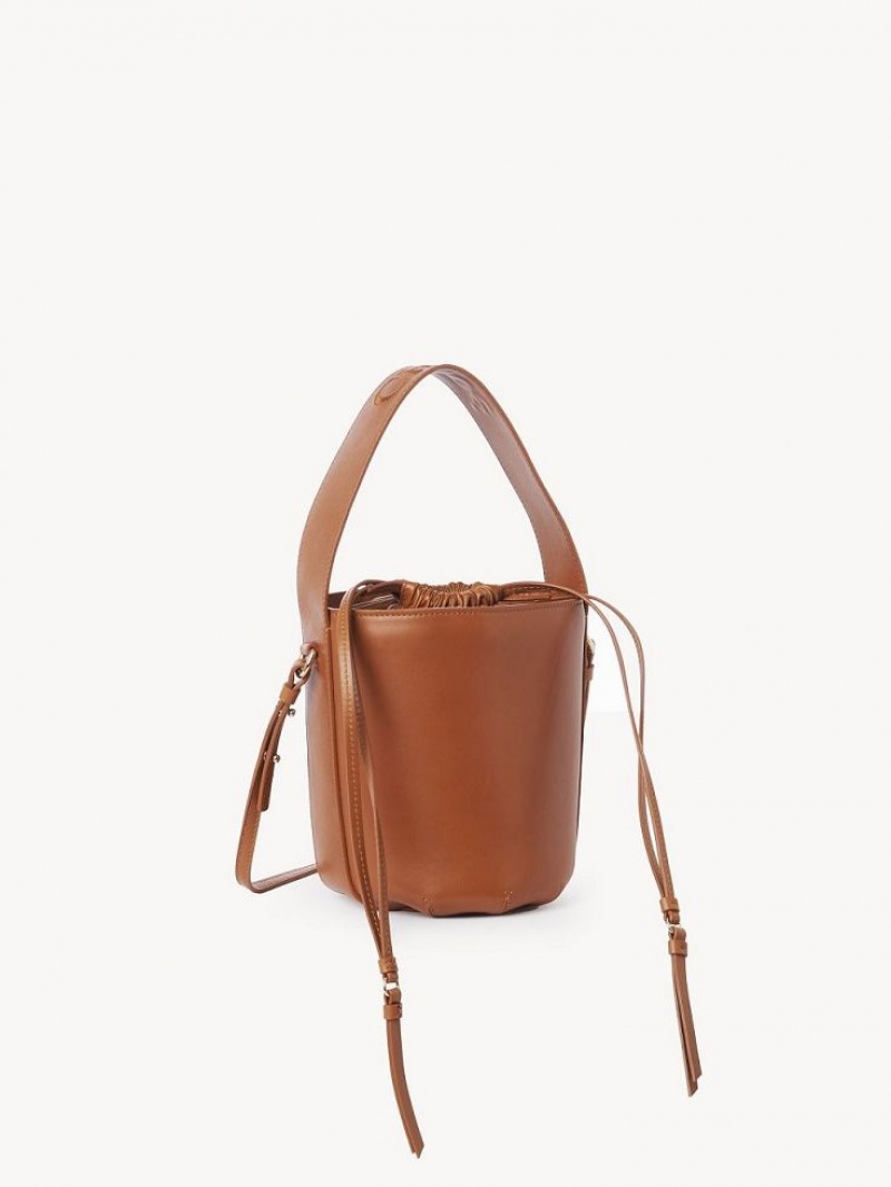 Chloe Sense Bucket Mini Taschen Braun | CHE-SR13701