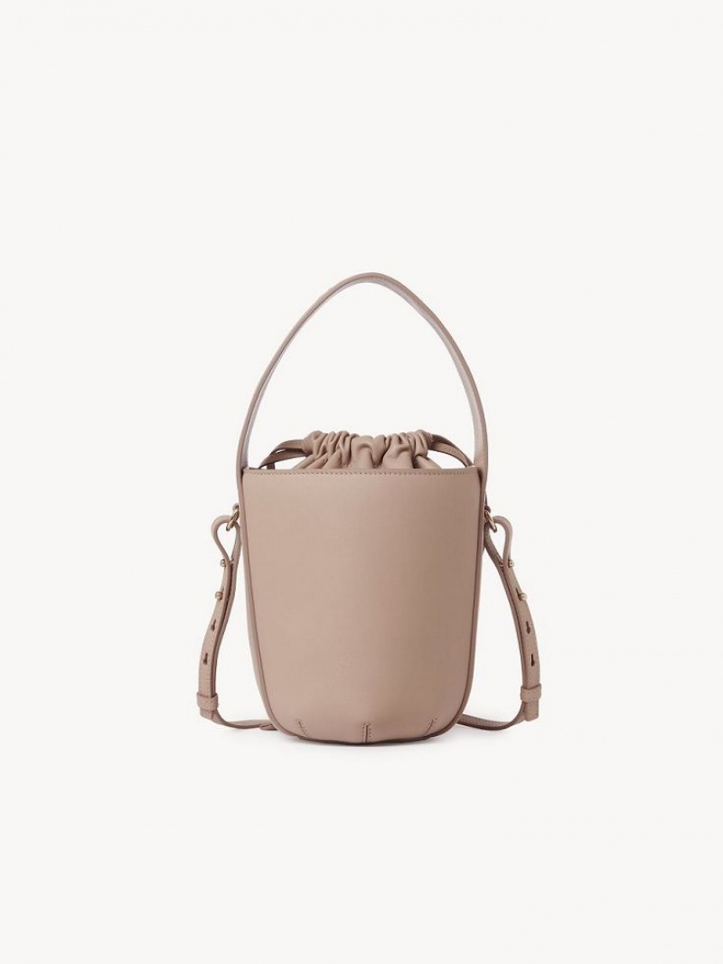 Chloe Sense Bucket Schultertaschen Beige | CHE-SR13419