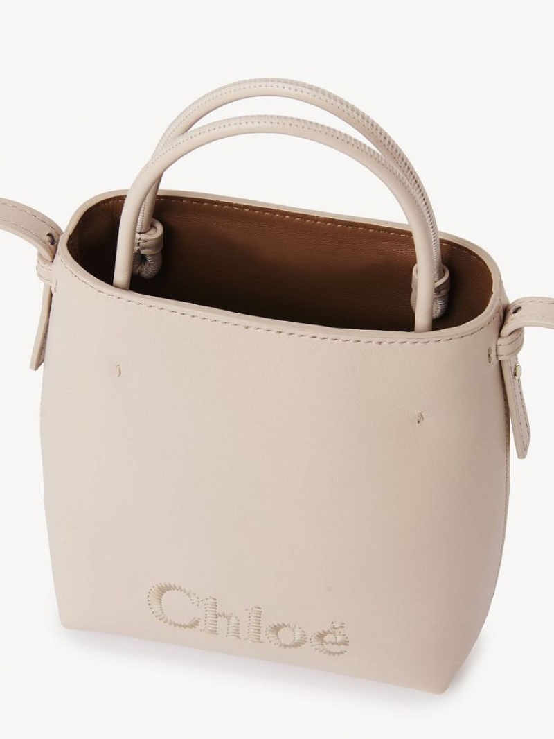 Chloe Sense Micro Schultertaschen Rosa | CHE-SR13409