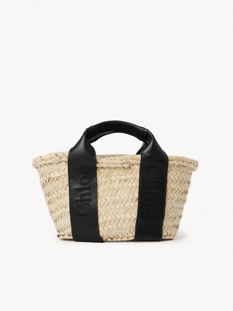 Chloe Sense Small Basket Schultertaschen Schwarz | CHE-SR13402