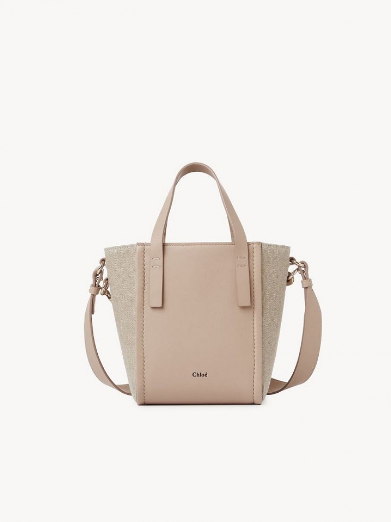 Chloe Sense Small Schultertaschen Beige | CHE-SR13418