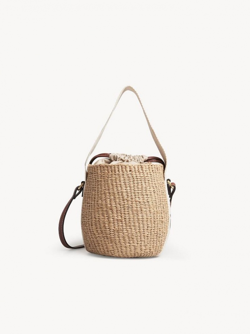 Chloe Small Woody Baskets Weiß | CHE-SR13657