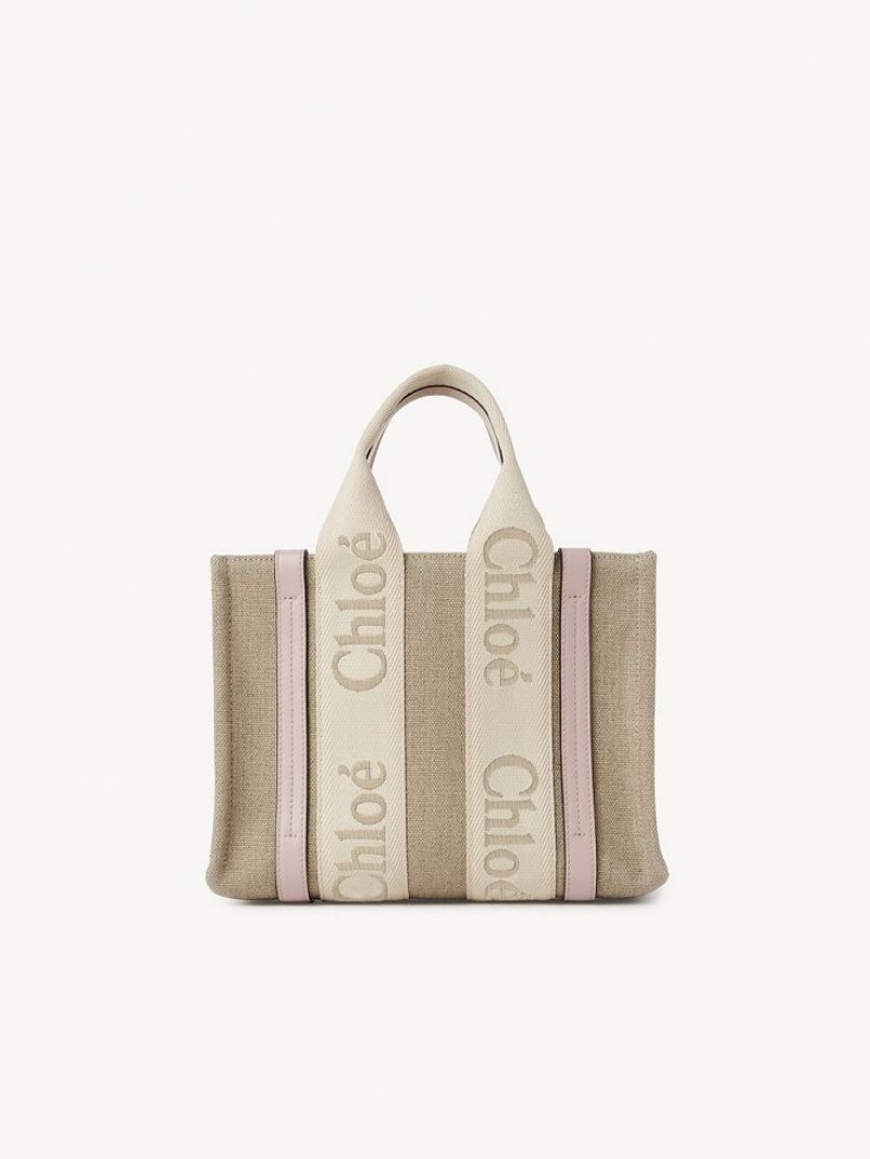 Chloe Small Woody Crossbody Taschen Grau | CHE-SR13622