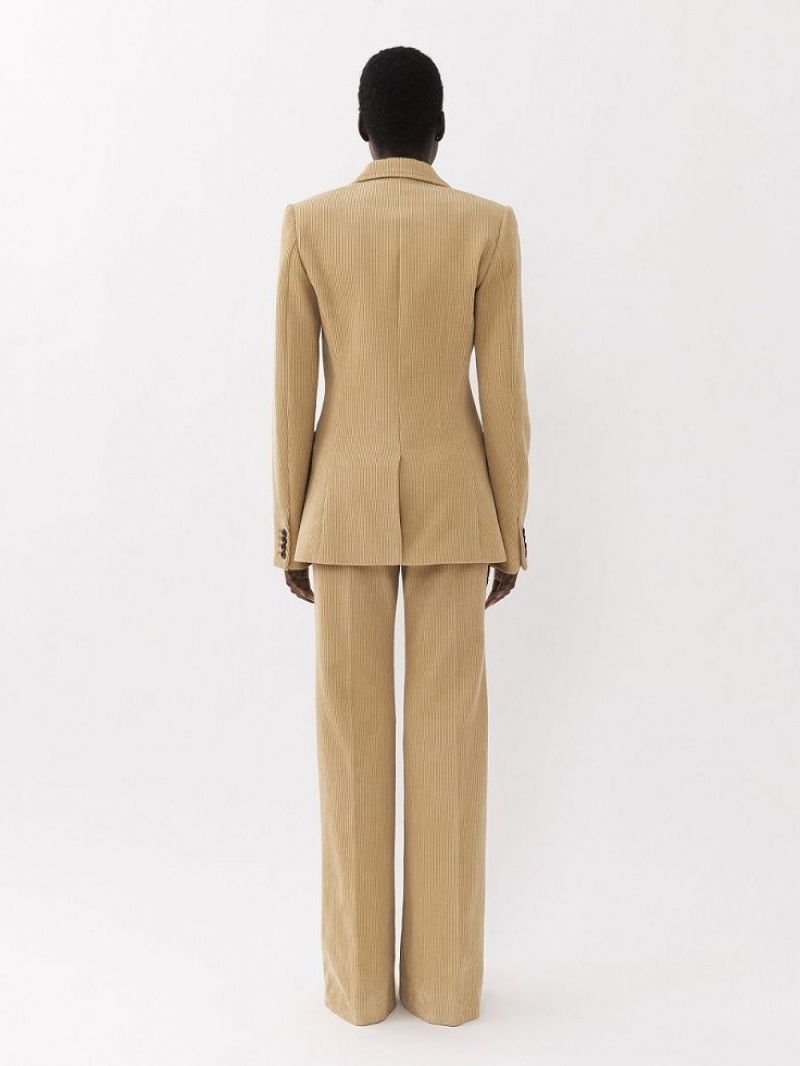 Chloe Tailored Jacken Beige | CHE-SR13818