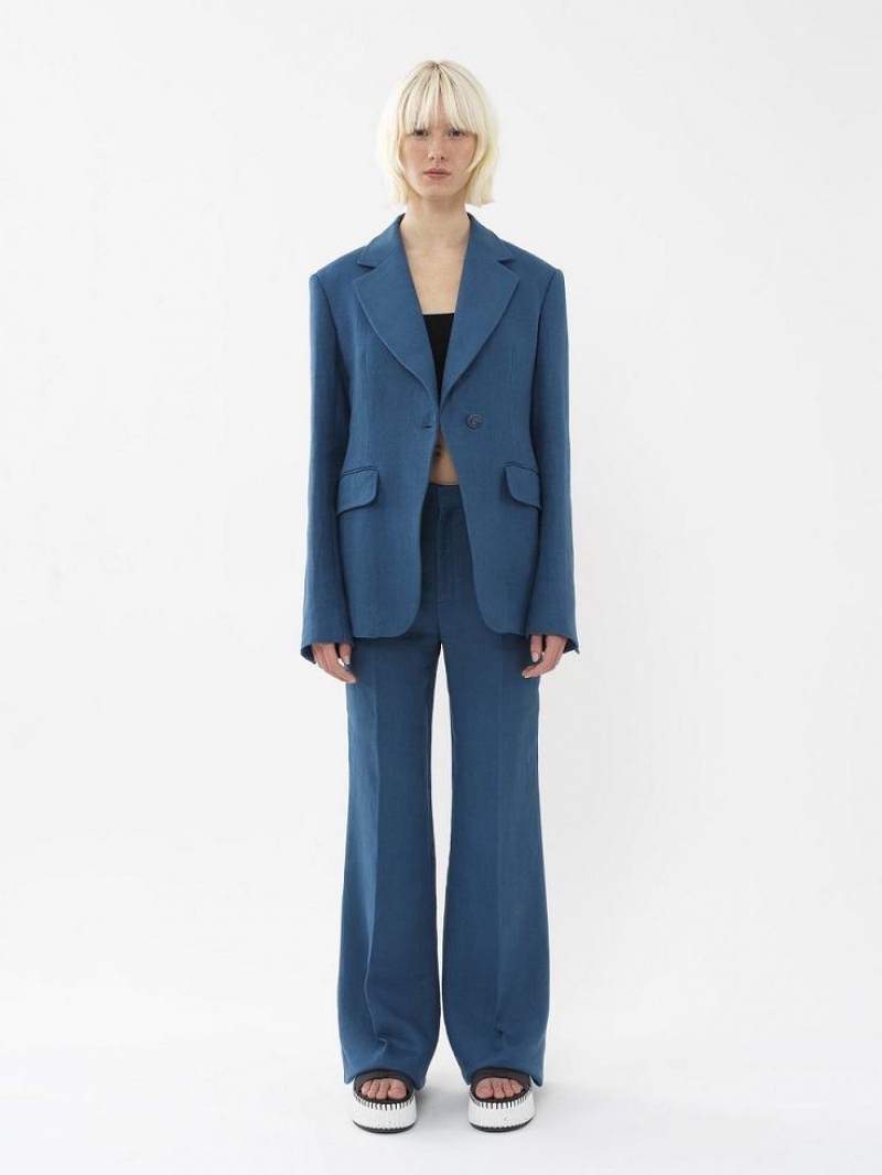 Chloe Tailored Jacken Blau | CHE-SR13794