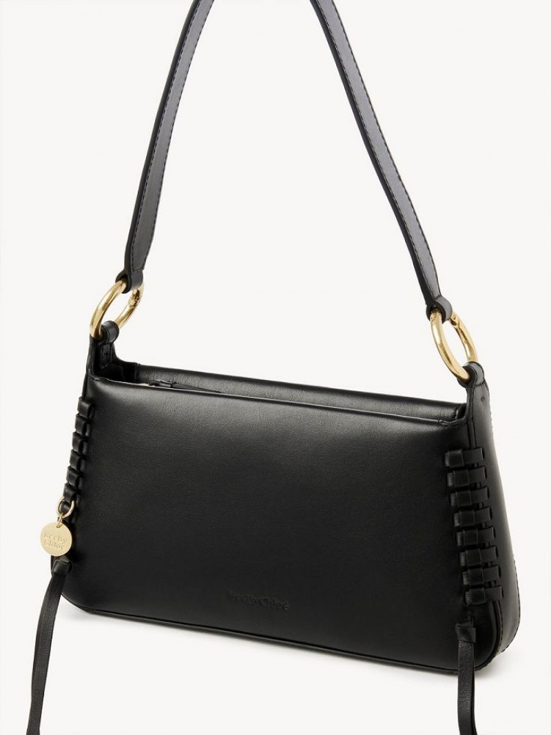 Chloe Tilda Uette Schultertaschen Schwarz | CHE-SR14655