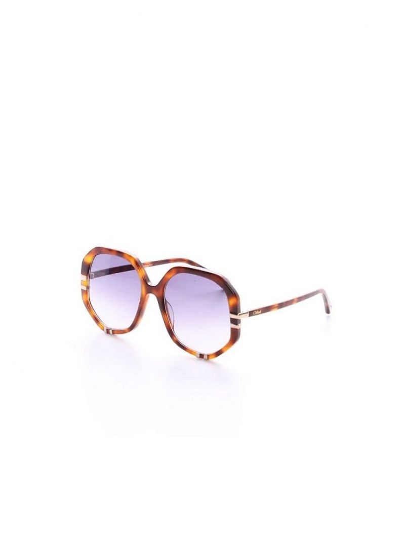 Chloe West Sonnenbrille Blau | CHE-SR14559