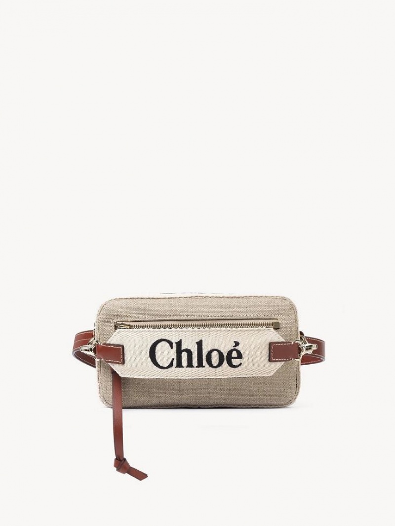 Chloe Woody Belt Crossbody Taschen Braun | CHE-SR13607