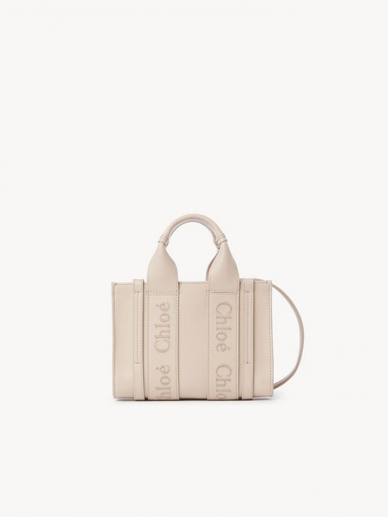 Chloe Woody Tote 1 Mini Taschen Rosa | CHE-SR13689