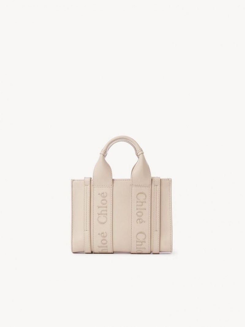 Chloe Woody Tote 1 Mini Taschen Rosa | CHE-SR13689