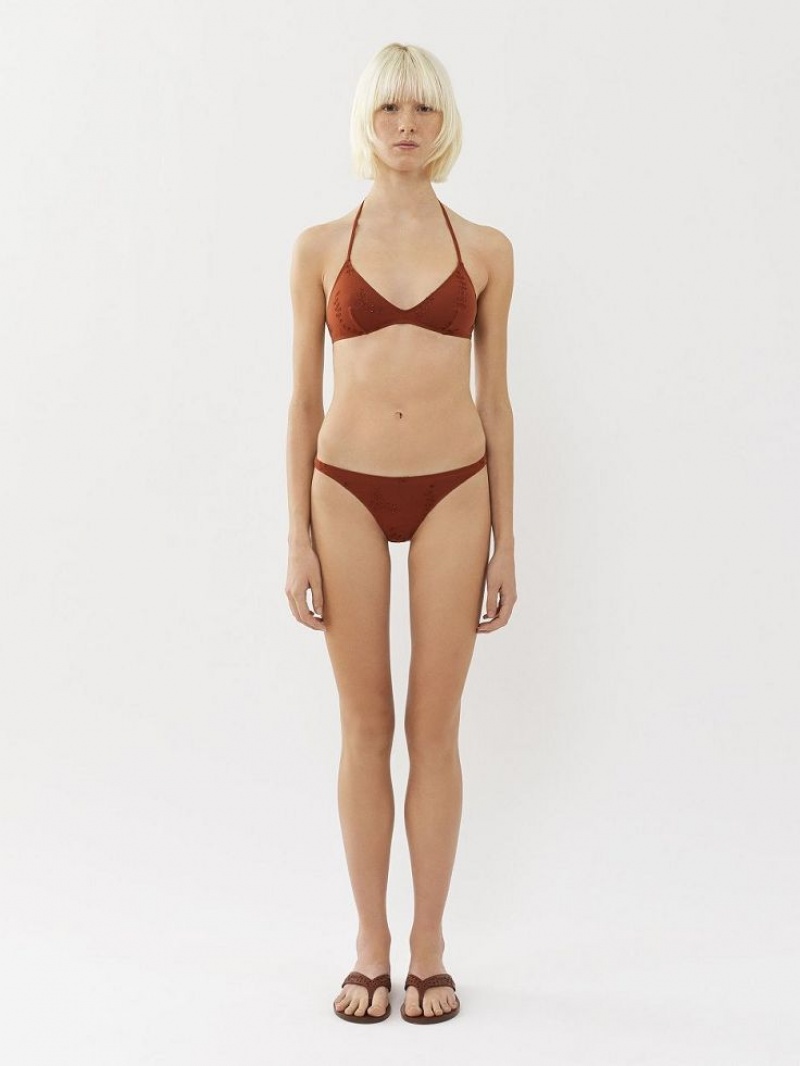 Chloe X Eres Papuasia Triangle Strandkleidung Rot | CHE-SR14128