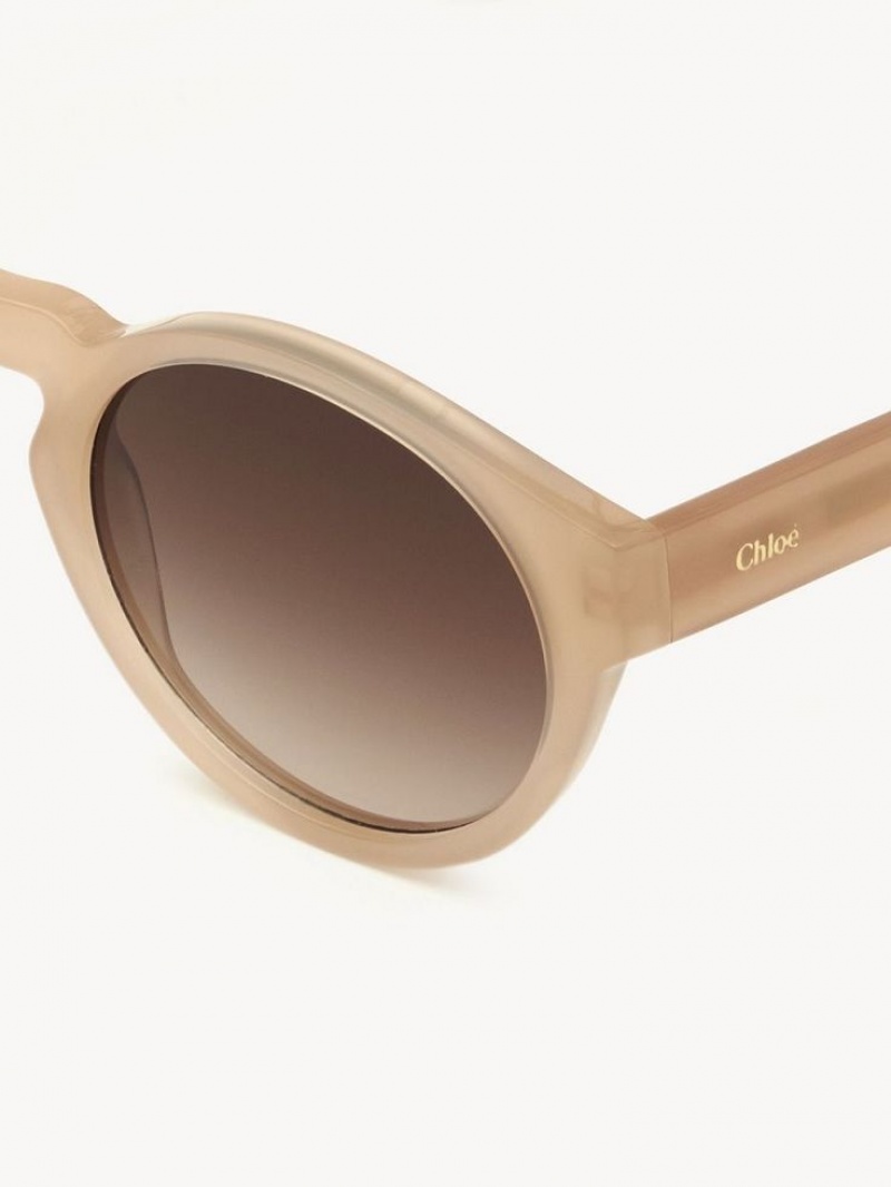 Chloe Xena Sonnenbrille Beige | CHE-SR14514