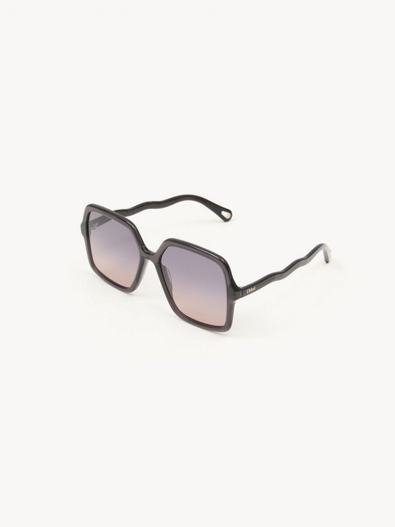 Chloe Zelie Sonnenbrille Grau | CHE-SR14561